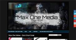 Desktop Screenshot of maxonemedia.com