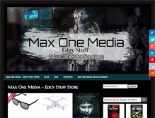 Tablet Screenshot of maxonemedia.com
